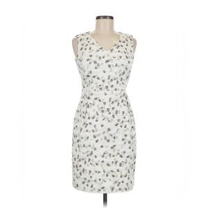 Peserico - White and Gray Patterned Dress